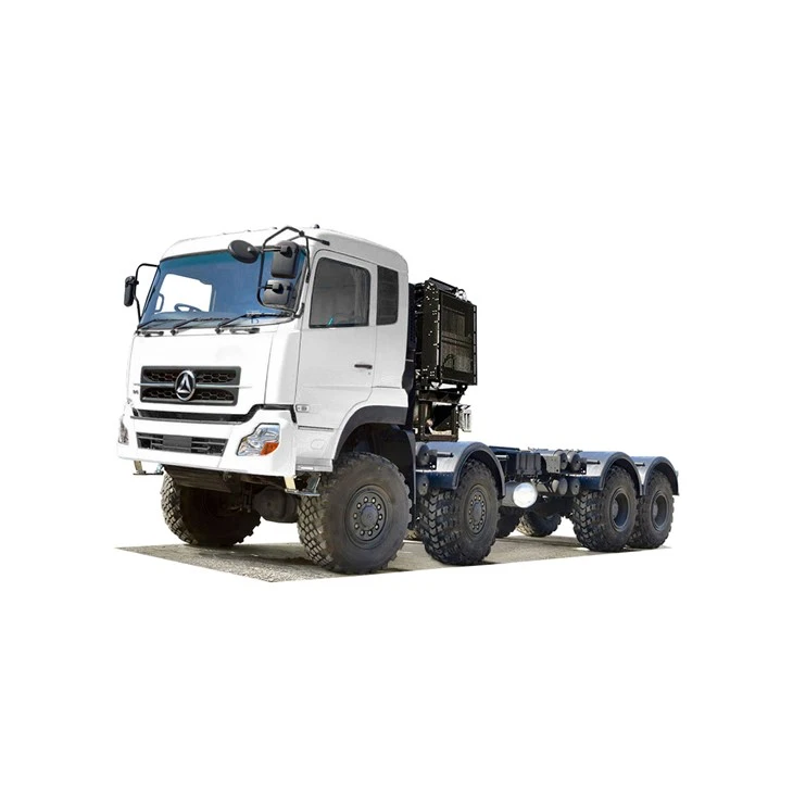 Cummins 8.9L Dvigatel LHD yoki RHD bilan 21 tonna 8 × 4 yassi yuk mashinasi