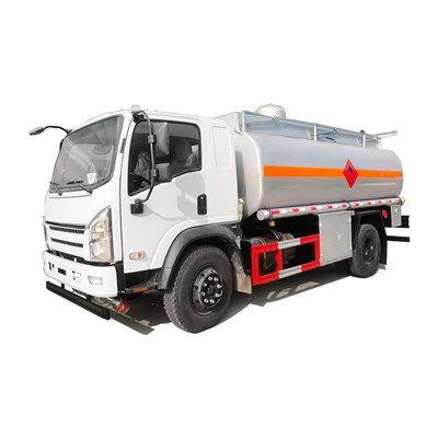4x4 egr 3.9l dvigateli 6 CBM yoqilg'i quyish mashinasi